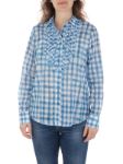 Picture of 19.61 MILANO | Women's Annabel Shirt with Ruffles