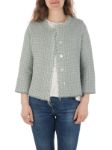 Immagine di BASE | Cardigan Donna in Cotone con Frange
