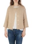Immagine di BASE | Cardigan Donna in Cotone con Frange