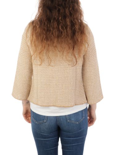 Immagine di BASE | Cardigan Donna in Cotone con Frange