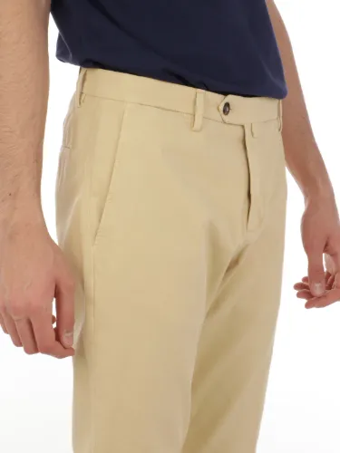 Immagine di BRIGLIA 1949 | Pantalone Uomo in Raso di Cotone