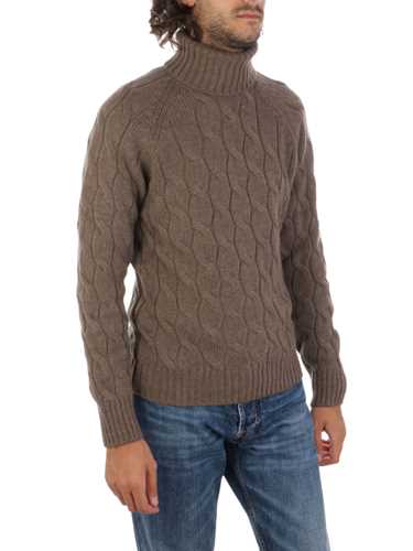 Picture of TAGLIATORE | Men's Cable Knit Turtleneck Sweater