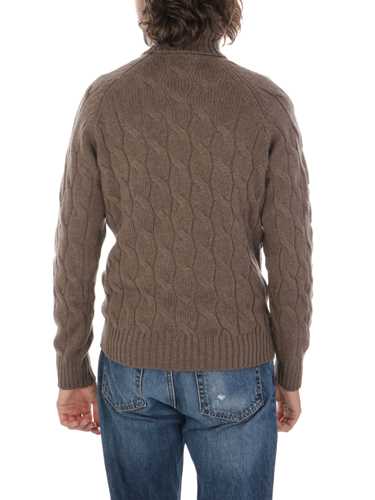 Picture of TAGLIATORE | Men's Cable Knit Turtleneck Sweater