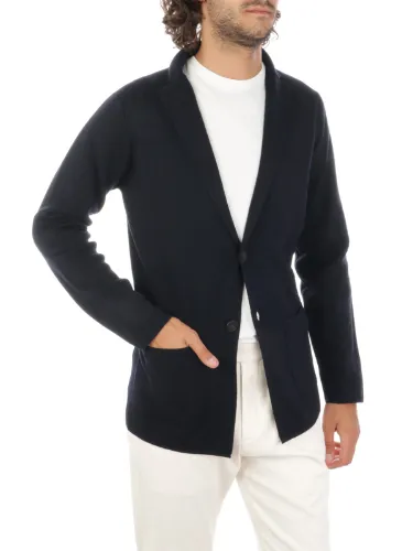 Picture of FILIPPO DE LAURENTIIS | Men's Single-Breasted Wool Blazer