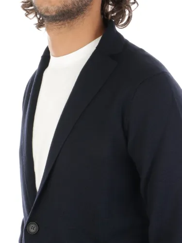 Picture of FILIPPO DE LAURENTIIS | Men's Single-Breasted Wool Blazer