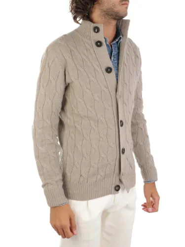 Picture of FILIPPO DE LAURENTIIS | Men's Wool and Cashmere Blusotto