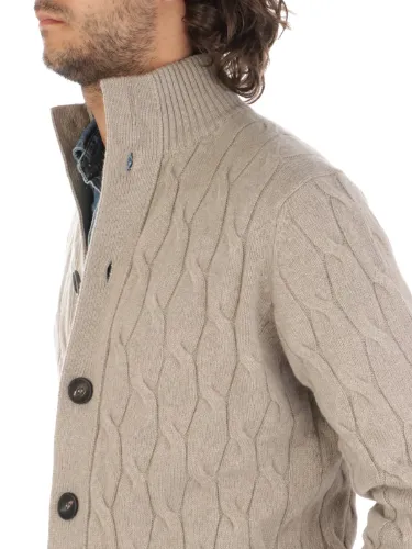 Picture of FILIPPO DE LAURENTIIS | Men's Wool and Cashmere Blusotto