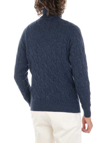 Picture of FILIPPO DE LAURENTIIS | Men's Wool and Cashmere Turtleneck