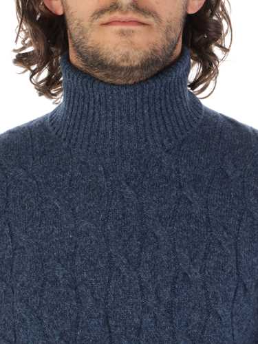 Picture of FILIPPO DE LAURENTIIS | Men's Wool and Cashmere Turtleneck