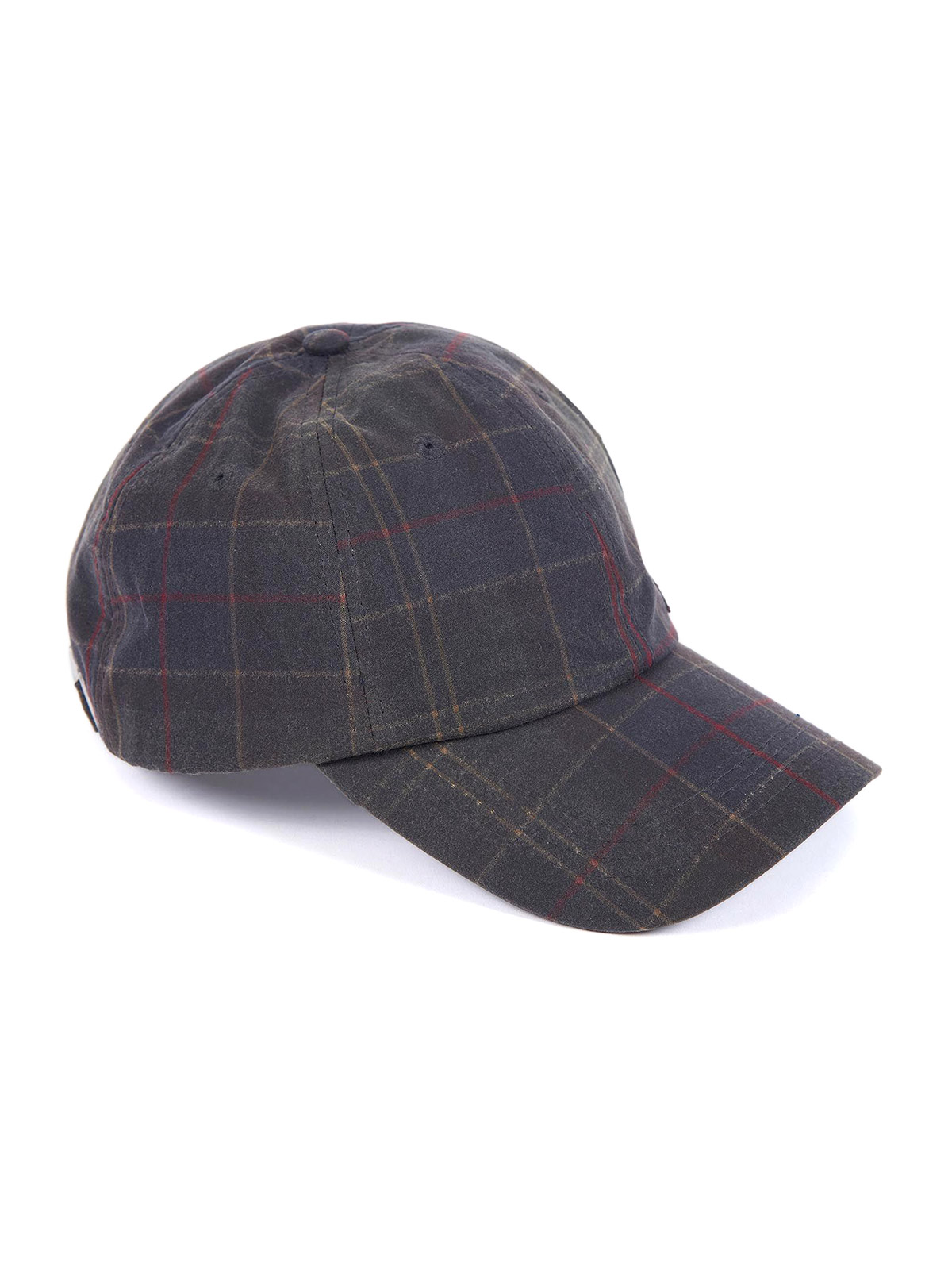 Barbour tartan wax sports on sale cap