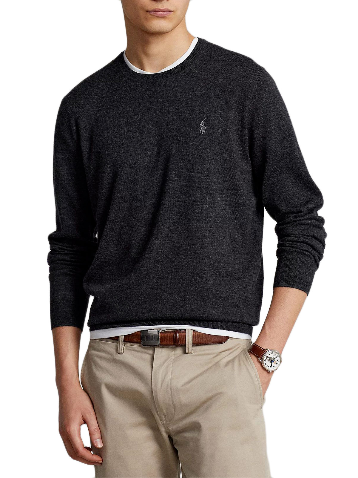 Polo Ralph Lauren Pullover DARK GRANITE HTHR | 710876846007 | Botta & B ...