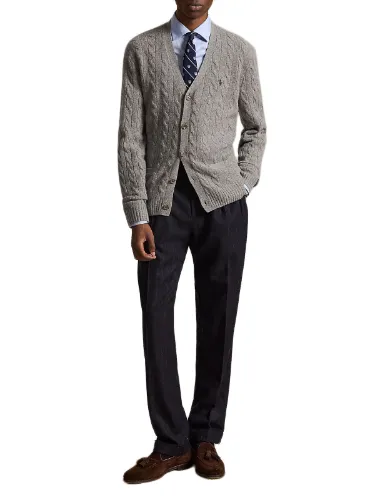 Picture of POLO RALPH LAUREN | Men's Cardigan in Wool and Cashmere