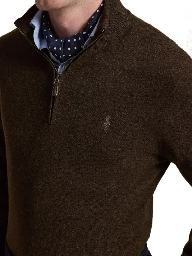 Immagine di POLO RALPH LAUREN | Mezza Zip Uomo in Lana e Cashmere