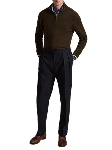 Immagine di POLO RALPH LAUREN | Mezza Zip Uomo in Lana e Cashmere