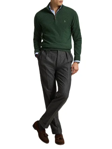 Immagine di POLO RALPH LAUREN | Mezza Zip Uomo in Lana e Cashmere