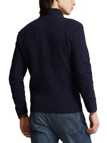 Picture of POLO RALPH LAUREN | Men's Wool and Cashmere Half Zip