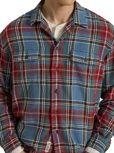 Immagine di POLO RALPH LAUREN | Overshirt Uomo Woven-Sport in Cotone