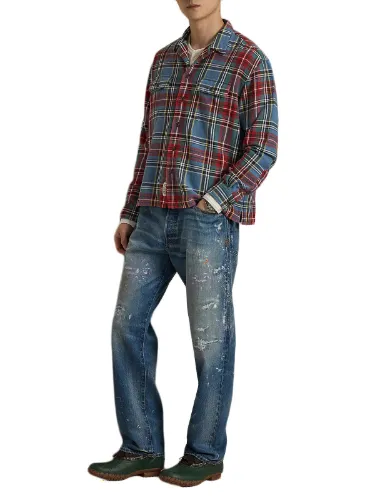 Immagine di POLO RALPH LAUREN | Overshirt Uomo Woven-Sport in Cotone
