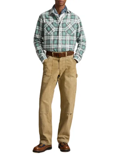Immagine di POLO RALPH LAUREN | Overshirt Uomo Woven-Sport in Cotone