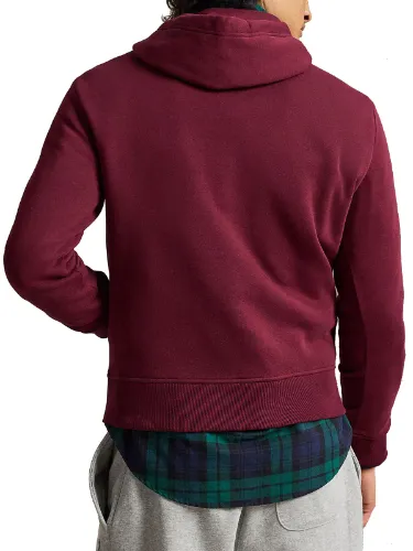 Immagine di POLO RALPH LAUREN | Felpa Uomo Logo con Cappuccio in Cotone