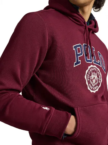 Immagine di POLO RALPH LAUREN | Felpa Uomo Logo con Cappuccio in Cotone
