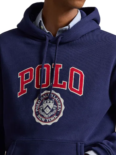 Picture of POLO RALPH LAUREN | Men's Logo Hooded Sweatshirt in Cotton