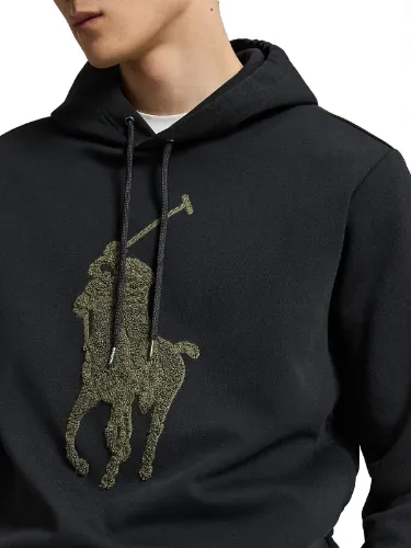 Immagine di POLO RALPH LAUREN | Felpa Uomo Pony con Cappuccio in Cotone