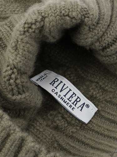 Immagine di RIVIERA CASHMERE | Berretto Unisex a Treccia in Cashmere