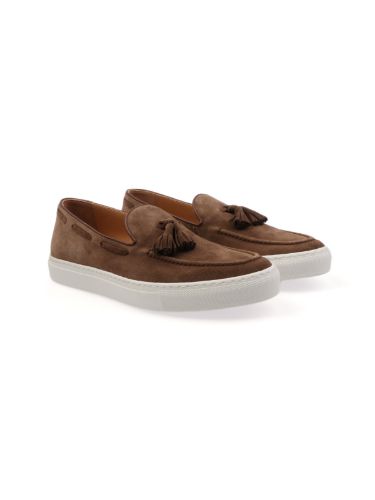 Picture of BOTTI | Men's Sailor Suede Moccasins