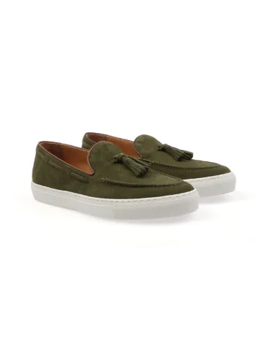 Picture of BOTTI | Men's Sailor Suede Moccasins