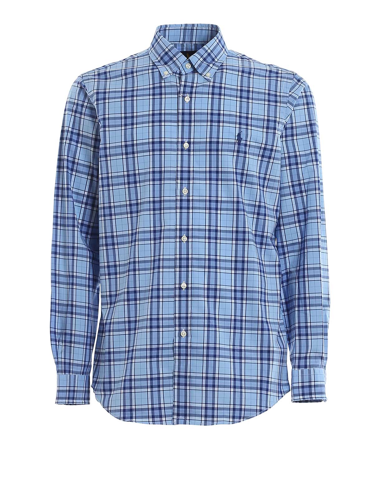 ralph lauren checked shirt mens