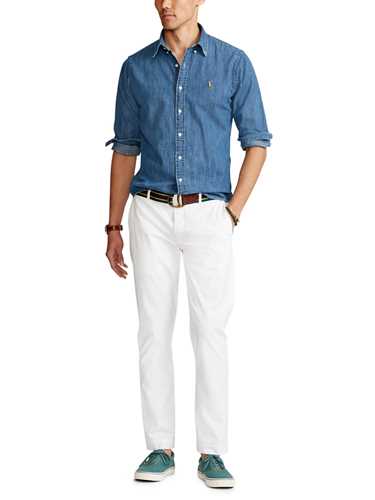 Immagine di POLO RALPH LAUREN | Camicia Uomo in Denim Custom Fit