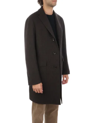 Picture of TAGLIATORE | Men's Wool and Cashmere Coat