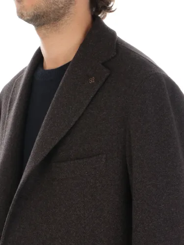 Picture of TAGLIATORE | Men's Wool and Cashmere Coat