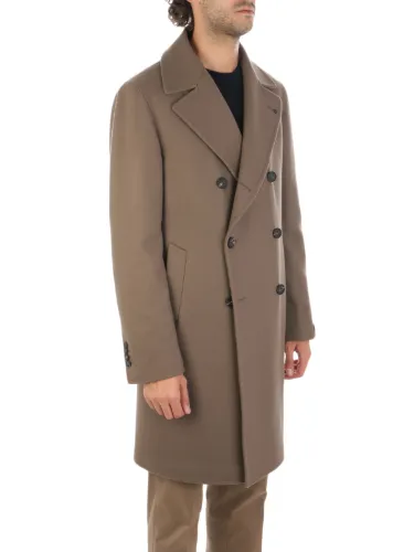 Immagine di TAGLIATORE | Cappotto Doppiopetto Uomo in Lana e Cashmere