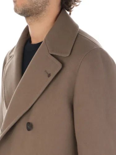 Immagine di TAGLIATORE | Cappotto Doppiopetto Uomo in Lana e Cashmere