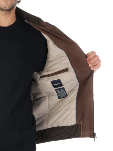 Picture of BARBA | Men's Suede and Wool Jacket