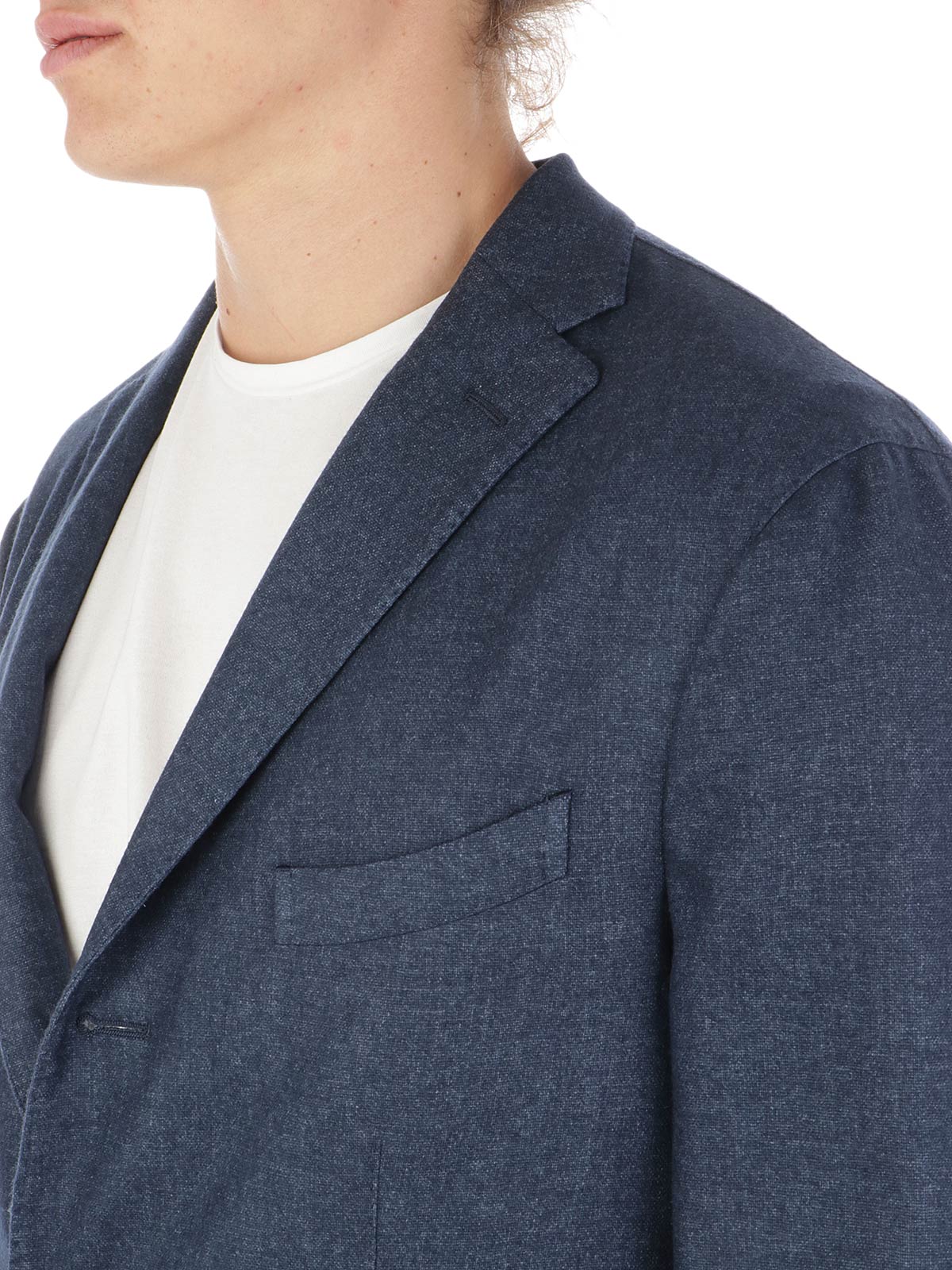 BOGLIOLI Giacca Uomo Sfoderata in Lana Blu | N2902JBUC415 | Botta \u0026 B  Abbigliamento