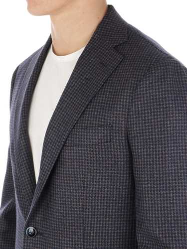 Picture of BARBA | Men's Jimmy Houndstooth Wool Blazer