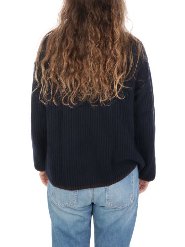 Immagine di INCONTRO 7 | Dolcevita Donna a Coste in Lana e Cashmere