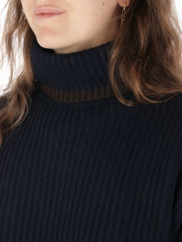 Immagine di INCONTRO 7 | Dolcevita Donna a Coste in Lana e Cashmere