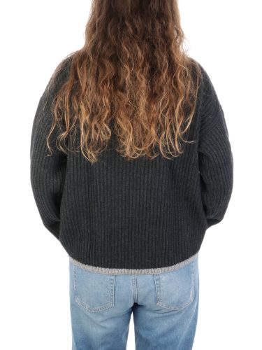 Immagine di INCONTRO 7 | Dolcevita Donna a Coste in Lana e Cashmere