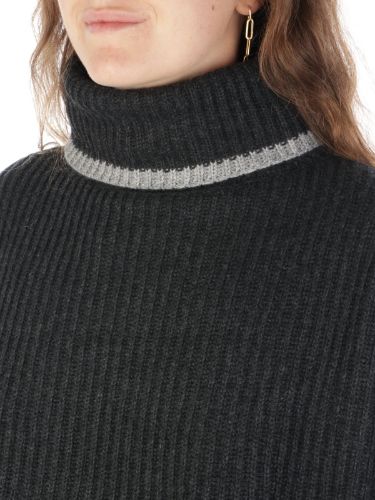 Immagine di INCONTRO 7 | Dolcevita Donna a Coste in Lana e Cashmere