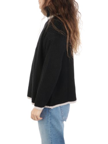 Immagine di INCONTRO 7 | Dolcevita Donna a Coste in Lana e Cashmere