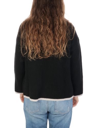 Immagine di INCONTRO 7 | Dolcevita Donna a Coste in Lana e Cashmere