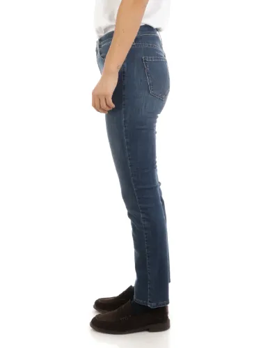 Picture of ROY ROGER'S | Flo High Woman Women's Jeans in Cotton