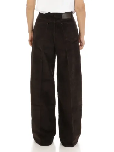 Immagine di CRUNA | Pantalone Donna Taylor in Velluto a Coste