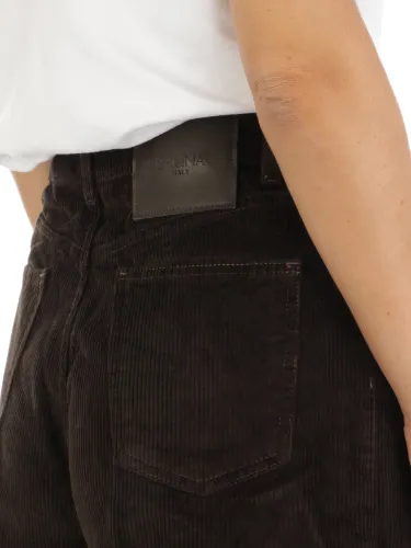 Immagine di CRUNA | Pantalone Donna Taylor in Velluto a Coste