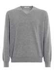 Picture of CRUCIANI | Men's Cashmere V-Neck Sweater
