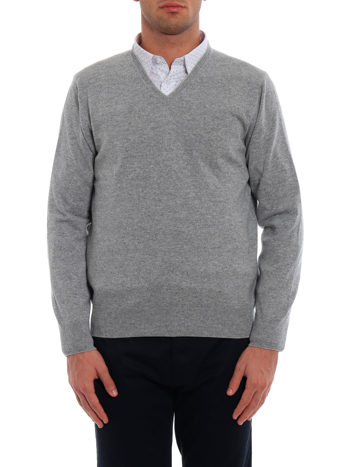 CRUCIANI Pullover Cashmere Uomo Scollo a V 0083 | CU6811 | Botta & B Abbigliamento